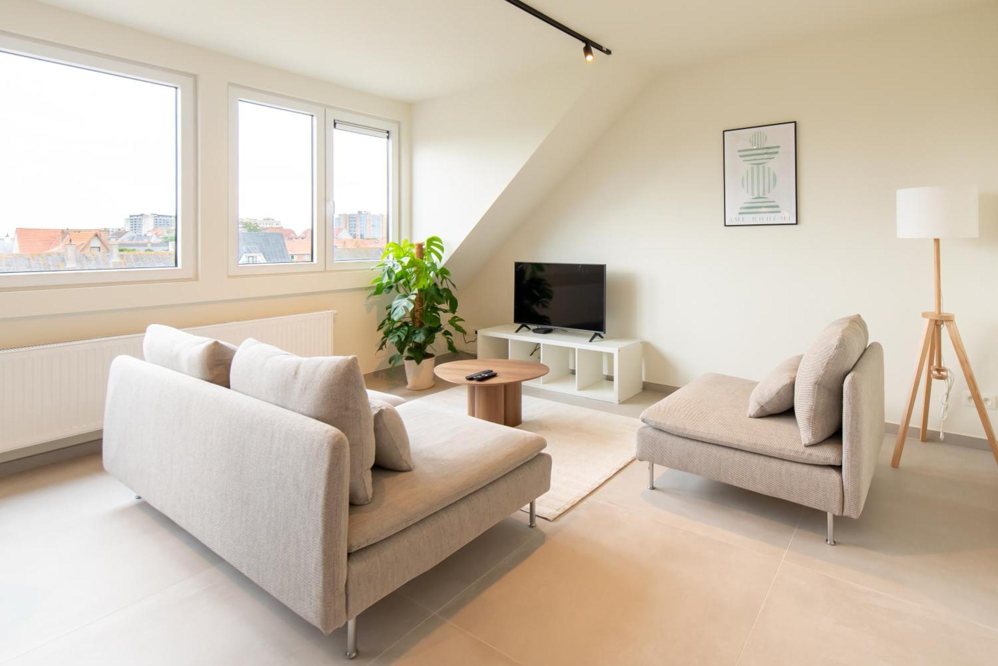 Cozy Seaside Apartment Oostende Dış mekan fotoğraf